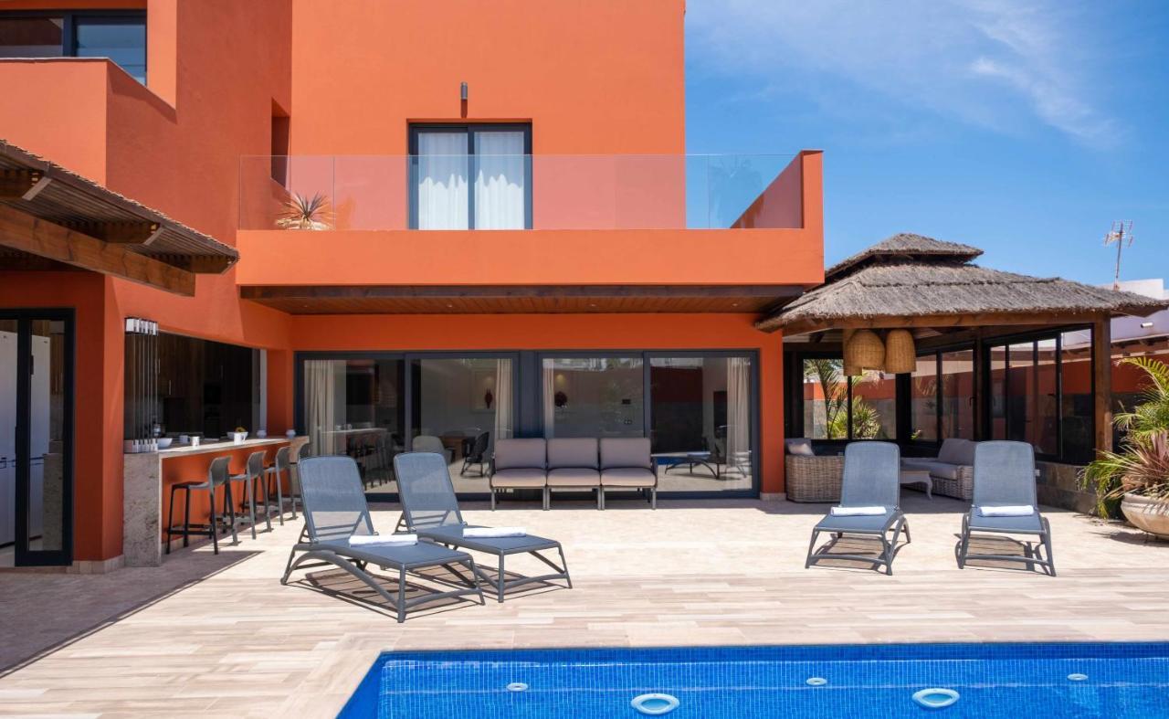 Villa Privada De Lujo Con Piscina Sabi Sabi Corralejo Exterior foto